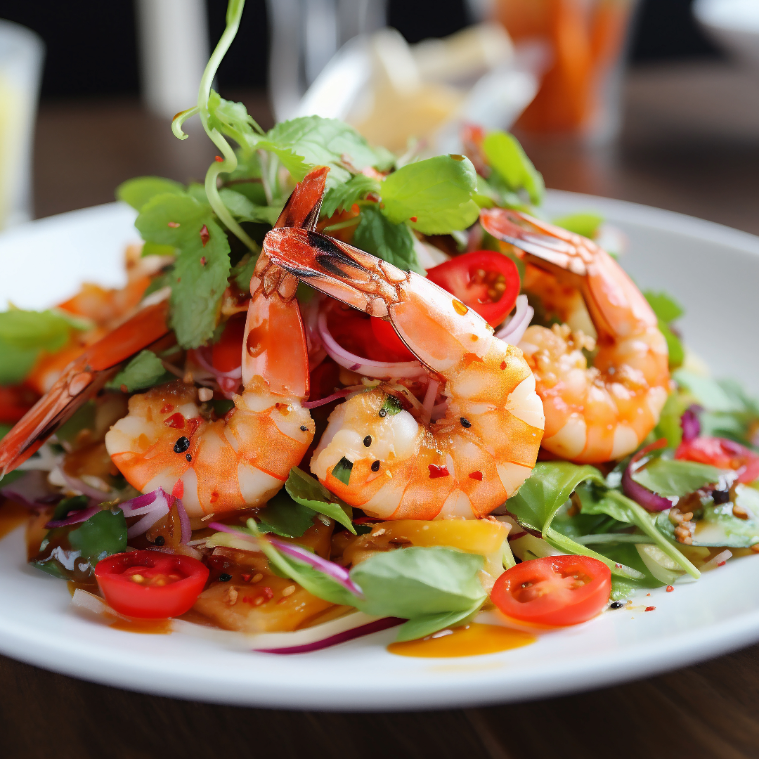 シーフードサラダ(2人分)